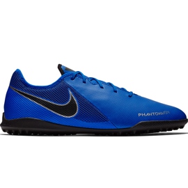 Nike Phantom Vsn Academy Tf AO3223 400 fodboldsko blå blå