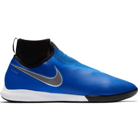Nike React Phantom Vsn Pro Df Ic AO3276 400 fodboldsko flerfarvet blå