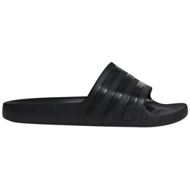 Adidas Adilette Aqua sorte herretøfler F35550