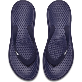 Nike Solay Thong 882690 400 Slide marine blå