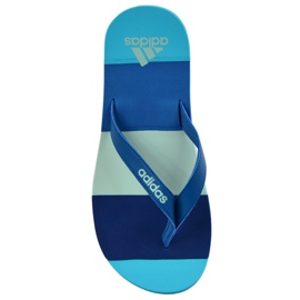 Adidas Eezay Striped BA8808 hjemmesko marine blå blå