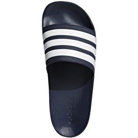 Adidas Adilette Shower navy AQ1703 hjemmesko hvid marine blå