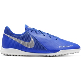 Nike Phantom Vsn Academy Tf AO3223 410 fodboldsko flerfarvet blå