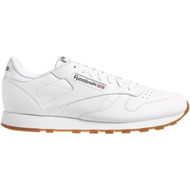 Herresko Reebok Cl Lthr hvid 49799