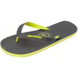 Herre svømmebassin tøfler Aqua-Speed ​​Palermo col.38 grå