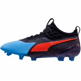 Puma One 19.1 Syn Fg Ag 105481 01 fodboldstøvler sort sort