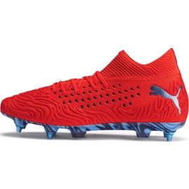 Puma Future 19.1 Netfit Mx Sg 105530 01 fodboldstøvler rød