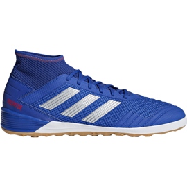 Fodboldstøvler adidas Predator 19.3 I blå BB9080 flerfarvet