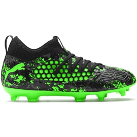 Puma Future 19.3 Netfit Fg Ag Jr 105551 03 fodboldstøvler flerfarvet sort