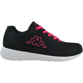 Kappa Follow damesko sort og pink 242495 1122 lyserød
