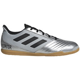 Fodboldstøvler adidas Predator 19.4 I Sala sølv F35630 flerfarvet grå