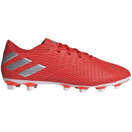 Fodboldsko adidas Nemeziz 19.4 FxG rød F34393