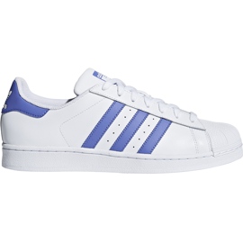 Hvide adidas Superstar G27810 herresko