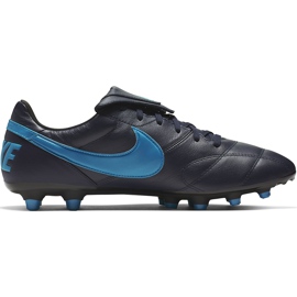 Nike The Premier Ii Fg 917803 440 fodboldstøvler flerfarvet marine blå