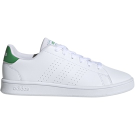 Adidas Advantage K hvide børnesko EF0213