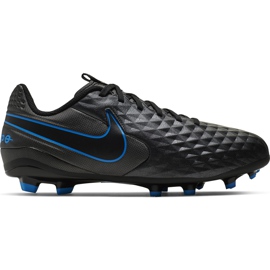 Nike Tiempo Legend 8 Academy FG / MG Junior AT5732 004 fodboldsko sort sort