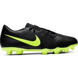 Nike Phantom Venom Club Fg AO0577 007 fodboldsko sort sort