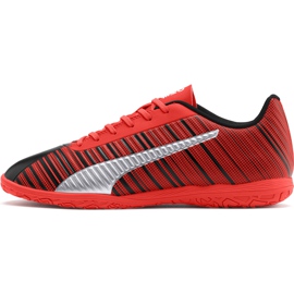 Fodboldstøvler Puma One 5.4 It rød-sort 105654 01