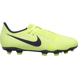 Nike Phantom Venom Academy Fg Junior AO0362 717 fodboldsko gul gul
