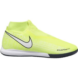 Nike Phantom Vsn Academy Df Ic AO3267 717 fodboldsko gul gul