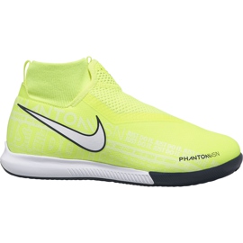 Nike Phantom Vsn Academy Df Ic Junior AO3290 717 fodboldsko gul gul