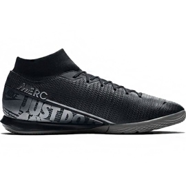 Nike Mercurial Superfly 7 Academy Ic AT7975 001 fodboldsko sort sort