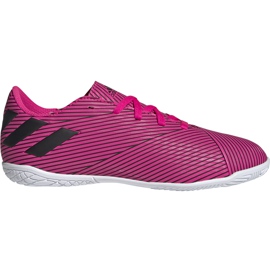 Adidas Nemeziz 19.4 In Junior fodboldstøvler pink F99939 lyserød lyserød
