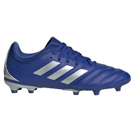 Adidas Copa 20.3 Fg Junior EH1810 fodboldstøvler blå blå