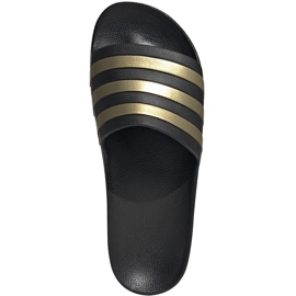 Adidas Adilette Aqua EG1758 hjemmesko sort gylden