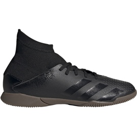 Adidas Predator 20.3 In Junior EF1955 fodboldstøvler sort sort