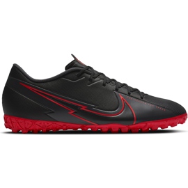 Nike Mercurial Vapor 13 Academy Tf AT7996 060 fodboldsko sort sort
