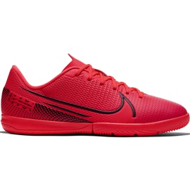 Nike Mercurial Vapor 13 Academy Ic Junior AT8137 606 fodboldsko rød rød