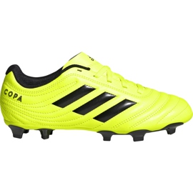 Adidas Copa 19.4 Fg Junior fodboldstøvler gul F35461
