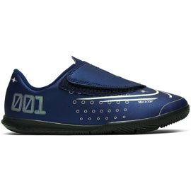 Nike Mercurial Vapor 13 Club Mds Ic PS (V) Junior CJ1176 401 fodboldsko marine blå marine blå