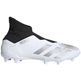 Adidas Predator 20.3 Ll Fg FW9198 fodboldstøvler hvid hvid