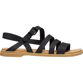 Crocs damesandaler Tulum Sandal W sort 206 107 00W