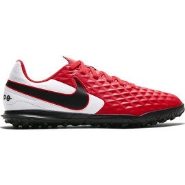 Nike Tiempo Legend 8 Club Tf Junior AT5883 606 fodboldsko rød rød