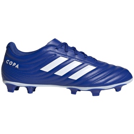 Adidas Copa 20.4 Fg EH1485 fodboldstøvler blå blå