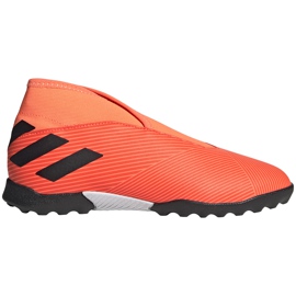 Adidas Nemeziz 19.3 Ll Tf Junior EH0489 fodboldstøvler orange orange