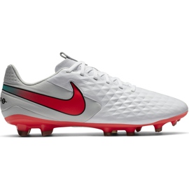 Nike Tiempo Legend 8 Academy FG / MG AT5292 163 fodboldsko hvid hvid