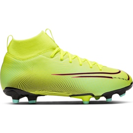 Nike Mercurial Superfly 7 Academy Mds FG / MG Junior BQ5409 703 fodboldsko gul gul