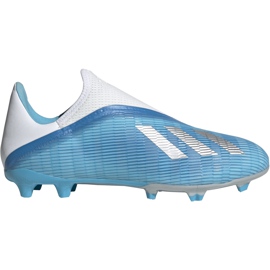 Adidas X 19.3 Ll Fg fodboldsko blå EF0598