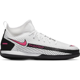 Nike Phantom Gt Academy Df Ic Junior CW6693 160 fodboldsko hvid hvid