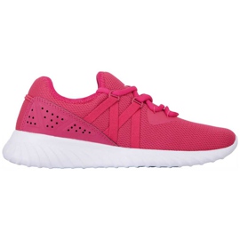 Kappa Sommar damesko pink og hvid 242759 2210 lyserød