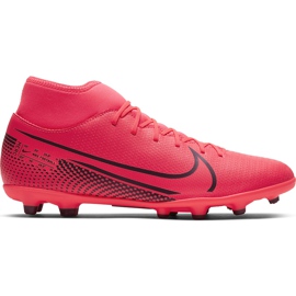Nike Mercurial Superfly 7 Club FG / MG AT7949 606 fodboldsko rød rød