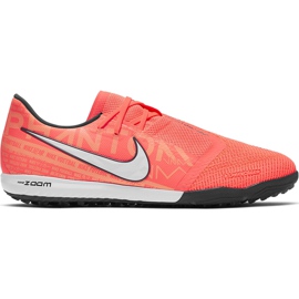 Nike Zoom Phantom Venom Pro Tf BQ7497 810 fodboldsko lyserød orange