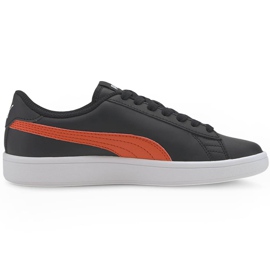 Børnesko Puma Smash v2 L Jr sort 365170 22
