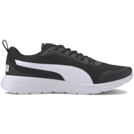 Herresko Puma Flex Renew sort og hvid 371120 02