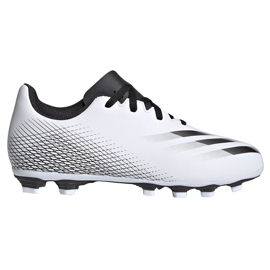 Adidas X GHOSTED.4 FxG Junior FW6798 fodboldstøvler hvid hvid