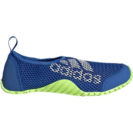 Adidas Kurobe K blå-lime børns vandsko EF2239